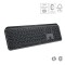 Tastatura Logitech MX Keys S, Iluminare, 2.4GHz&amp;Bluetooth, USB-C, US INTL
