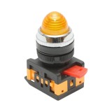 Lampa de semnalizare LED galbena 24V AC/DC &Oslash;22 mm Breckner Germany