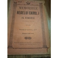 Memoriile Regelui Carol I al Rom&acirc;niei (volumul IV) - Un martor ocular