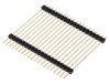 Conector pini 20 pini 2 nivele 2.54mm