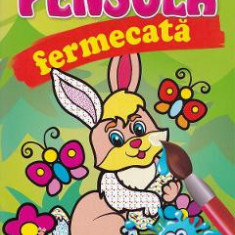 Iepurasul. Pensula fermecata. Ma distrez si cu apa colorez