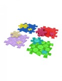 Covoras ortopedic senzorial puzzle Set Joc de memorie tactil, Muffik