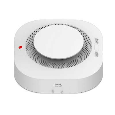 Senzor detector fum alarma incendiu smart home wifi tuya wireless foto