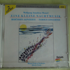 MOZART - Eine Kleine Nachtmusik CD 2/462 068-2 - 2 C D Originale Sigilate