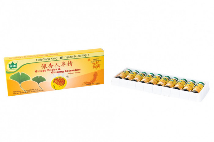 GINKGOBILOBA+GINSENG 10FL*10ML (YK)