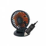 Ventilator aer universal reglabil 12V-24V cu mufa USB, ALM