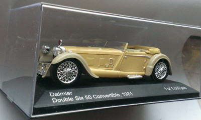 Macheta Daimler Double Six 50 Convertible 1931 - WhiteBox 1/43 - noua foto