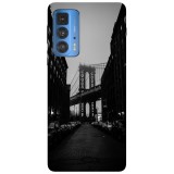 Husa compatibila cu Motorola G50 model New York street, Silicon, TPU, Viceversa, Transparent, Carcasa