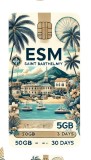 ESIM Saint Barthelemy 50GB 30Days Standard