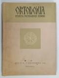 ORTODOXIA , REVISTA PATRIARHIEI ROMINE , ANUL XI , NUMARUL 3 , IULIE - SEPTEMBRIE , 1959