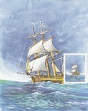 Taaf 2005 - Peisaje din Antarctica , timbru de calatorie , 19g , dantelat , MNH , Mi.573, Natura, Nestampilat