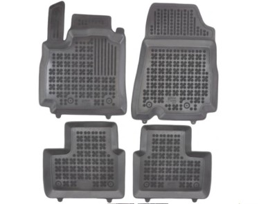 Covorase auto Renault Arkana, 05.2019-, negru; elastomer, RapidAuto foto