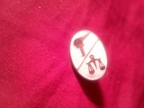 Insigna studenteasca interbelica - Facultatea de Drept ,h=1,8cm