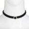 Colier Choker, NGR, Design Inel, Negru