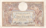 FRANTA 100 francs 6-4-1933 VF!!!