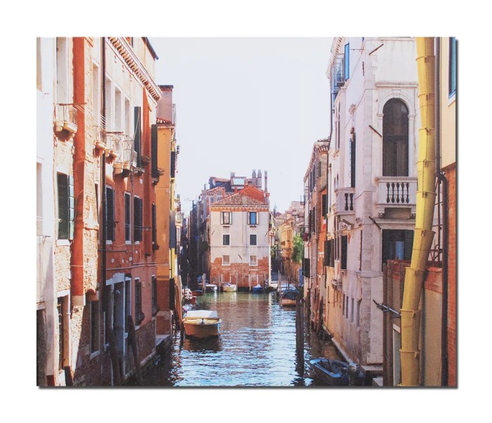 Tablou canvas, Peisaj din Venetia, 60x50cm, gata de agatat pe perete