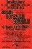 HST P2/152 Afiș 1938 Leonard Mociulschi Sighetu Marmației