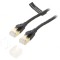 Patch Cord Cat 8 S/FTP PVC Negru 1,5m
