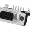 Conector D-Sub mamă 90&deg; THT