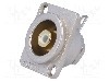 Conector RCA, mama, AMPHENOL - ACJD-WHT