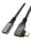 Cablu de prelungire USB-C 2m, 20Gbps/240W, 4K@60Hz, Compatibil cu iPhone 16/15 Pro Max, Galaxy