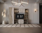 Living Kapri Ro Stejar K002+K001 225x45x192 cm