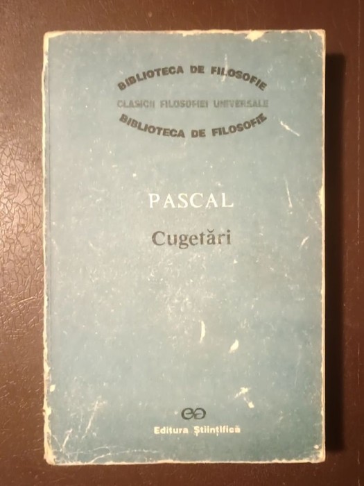 Pascal - Cugetări (1992)