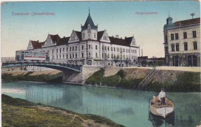 Timisoara Palatul Ancora Horgonypalota Port Bega ND(1917) foto