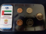 Seria completata monede - United Arab Emirates , 5 monede