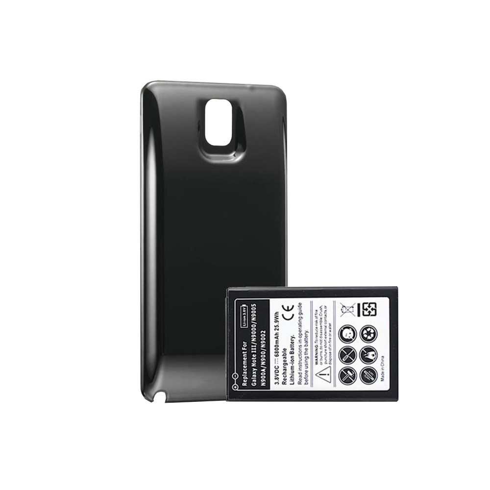 Baterie extinsa acumulator 6800 mAh Samsung Galaxy Note 3 capac negru,  Li-ion | Okazii.ro