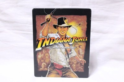 Film blu-ray bluray Indiana Jones The Complete Adventures 4 filme 5 discuri steelbook foto