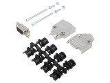Mufă D-Sub HD 15 PIN Mamă pe Cablu Drept, MH CONNECTORS