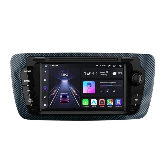 Navigatie Dedicata Seat Ibiza (2009 - 2013), 7Inch, 2Gb Ram, 32Gb Stocare, Carplay