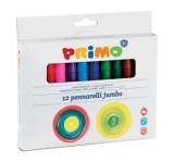 Markere colorate Morocolor Primo Jumbo, 12 culori