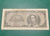 Bancnota 20 lei 15 iunie 1950
