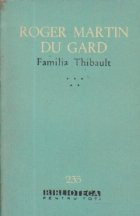 Familia Thibault, Volumul al V-lea foto