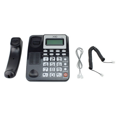 Telefon fix, id apelant, fsk/dtmf, calculator, calendar, memorie, oho culoare negru MultiMark GlobalProd foto