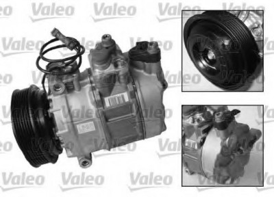 Compresor clima / aer conditionat AUDI A6 (4A, C4) (1994 - 1997) VALEO 813166 foto