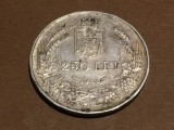 Moneda Argint Romania - 250 lei anul 1941 Nihil Sine Deo / Regele Mihai I !