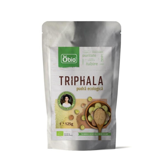 Triphala Pulbere Raw Bio Obio 125gr