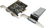 CARD adaptor LOGILINK, PCI-Express la 2 x SERIAL DB9M.+ 1 x PARALEL, &quot;PC0033&quot;