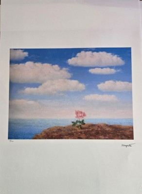 Rene Magritte - Utopia (litografie originala) foto