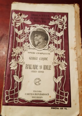 BALADE SI IDILE GEORGE COSBUC foto