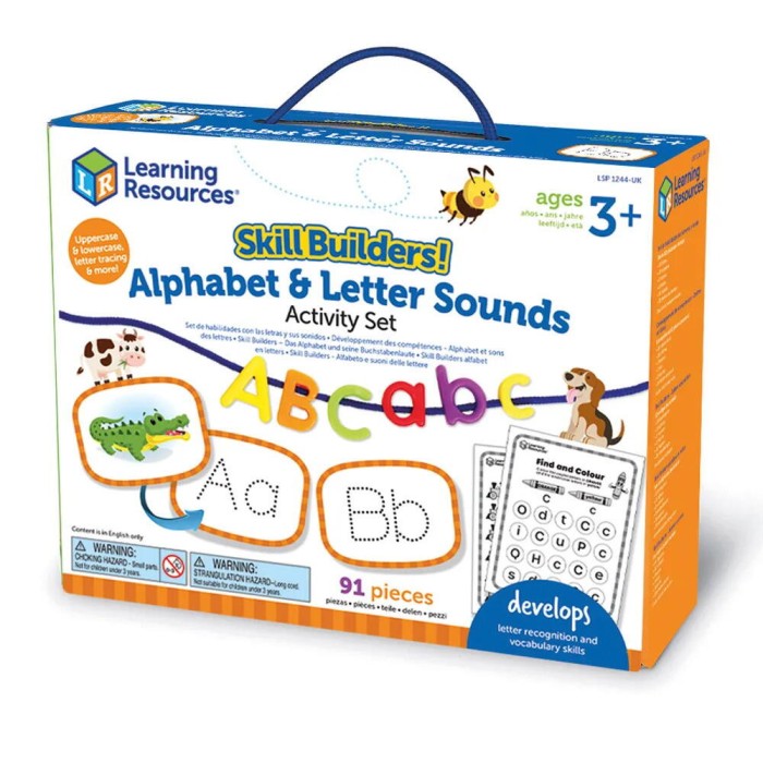 Set activitati educative - Alfabet &amp; sunete PlayLearn Toys