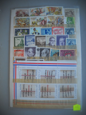 HOPCT LOT NR 19 AUSTRIA,CROATIA,CEHIA,ISRAEL,SLOVACIA!!-ETC-85 TIMBRE STAMPILATE foto