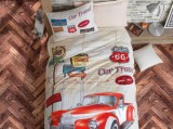 Cumpara ieftin Lenjerie Copii Route Bej (Bumbac 100%)