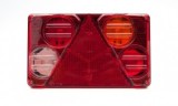 Lampa Spate Dreapta W70P 388C Was, 6 Functii, 12/24V, cu Becuri, Omologare E20, Universala Tractor Camion
