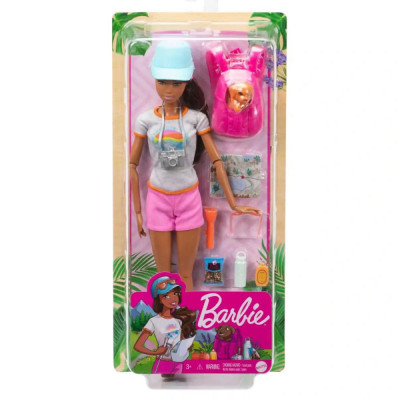 Set Barbie Wellness, Hiking cu catelus foto