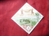 Pereche Timbre Congo 1961 Taxe - Motive locale 2 val. stampilate, Stampilat