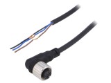 Cablu M12 PIN 3 &icirc;n unghi 5m CL mamă AUTONICS